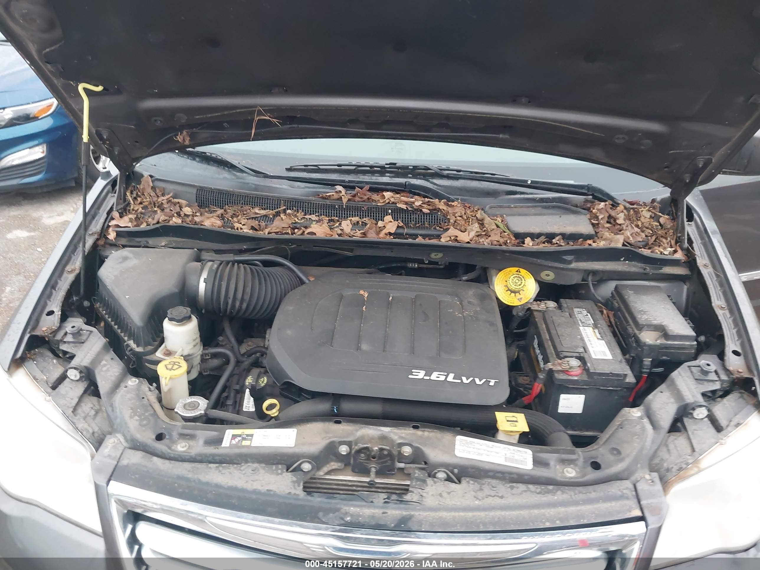 2015 Chrysler Town & Country Touring Черный vin: 2C4RC1BG6FR510463