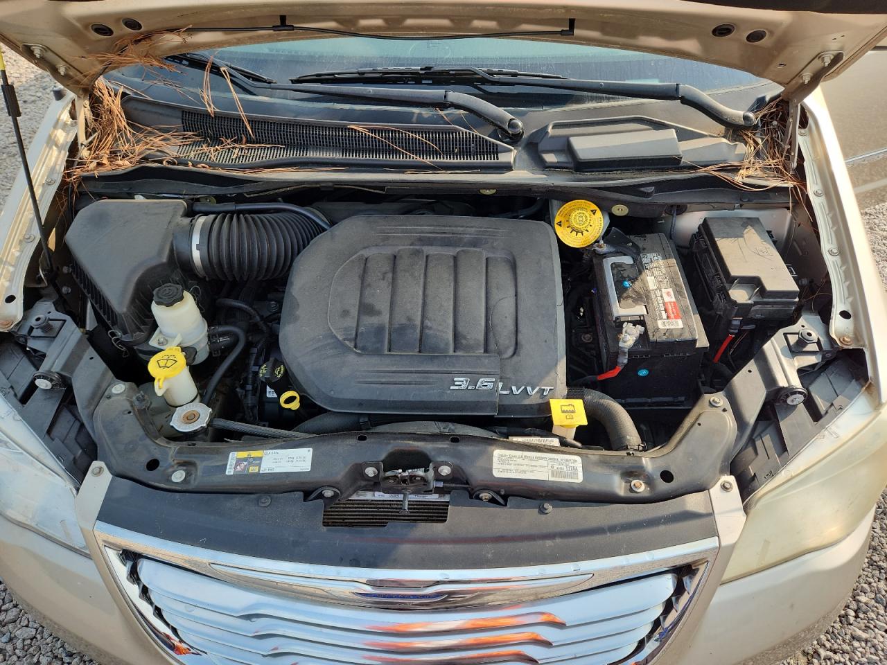 2015 Chrysler Town & Country Touring Beige vin: 2C4RC1BG6FR525755