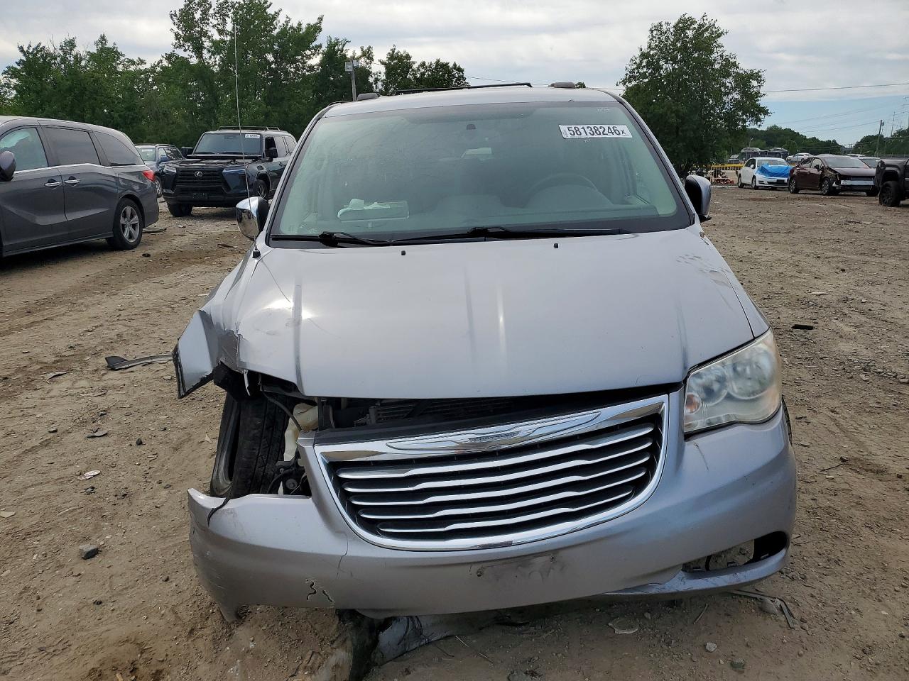 2015 Chrysler Town & Country Touring Gray vin: 2C4RC1BG6FR534536