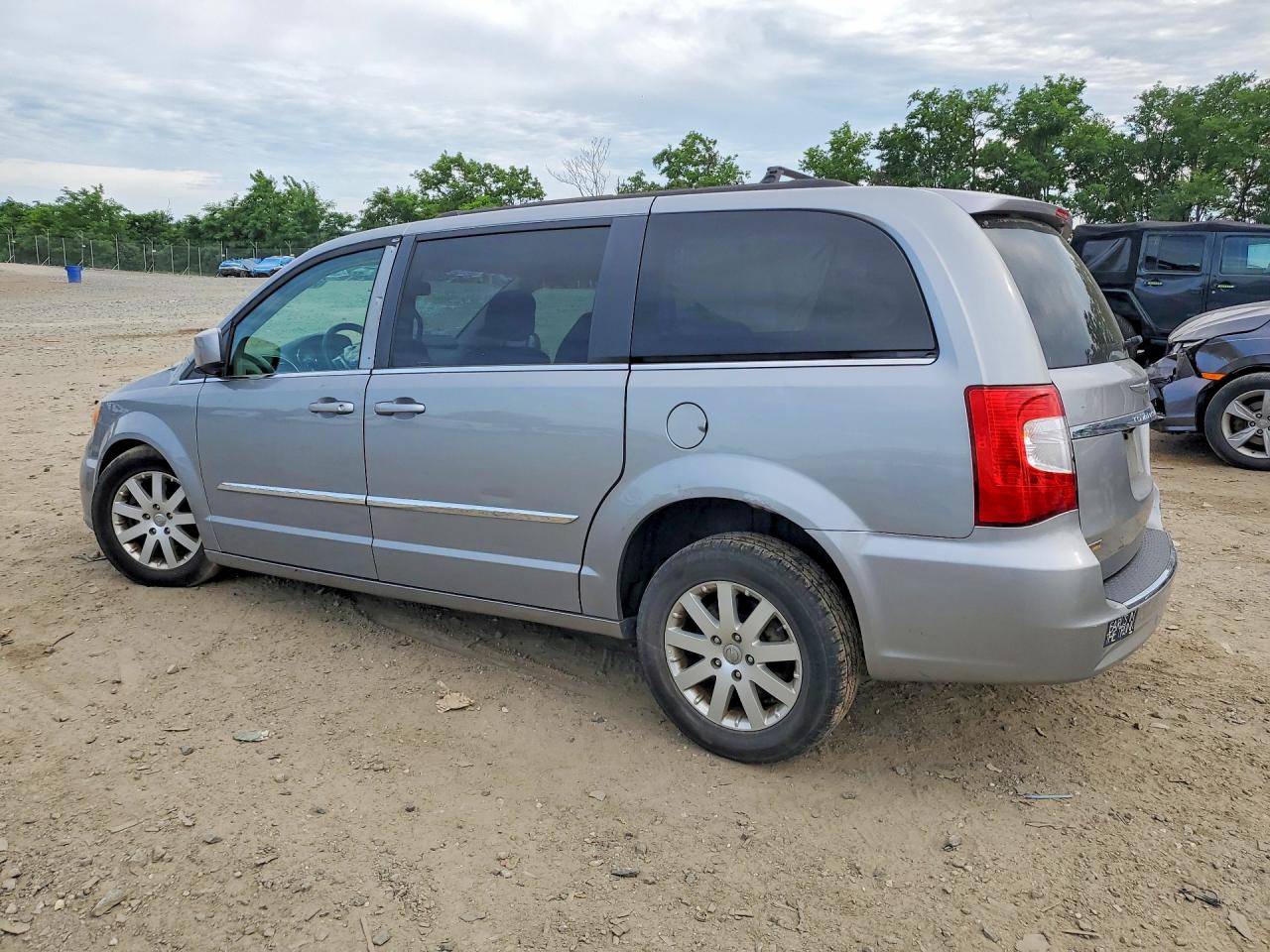 2015 Chrysler Town & Country Touring Gray vin: 2C4RC1BG6FR534536