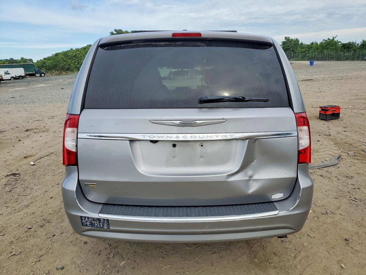 2015 Chrysler Town & Country Touring Gray vin: 2C4RC1BG6FR534536
