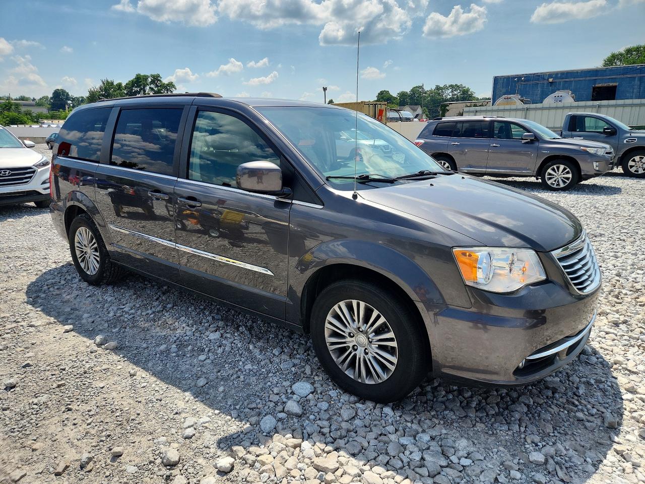 2015 Chrysler Town & Country Touring Серый vin: 2C4RC1BG6FR628013