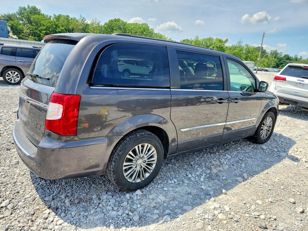 2015 Chrysler Town & Country Touring Серый vin: 2C4RC1BG6FR628013