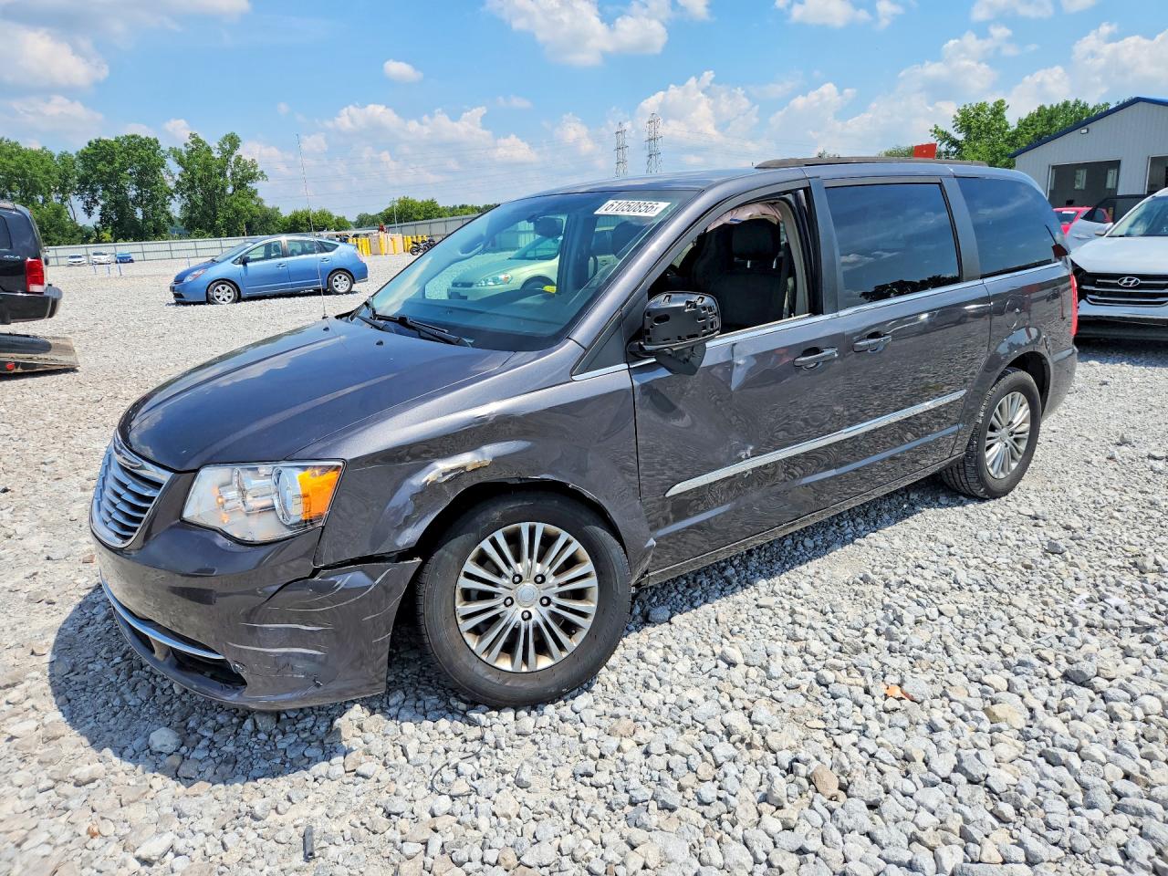 2015 Chrysler Town & Country Touring Серый vin: 2C4RC1BG6FR628013