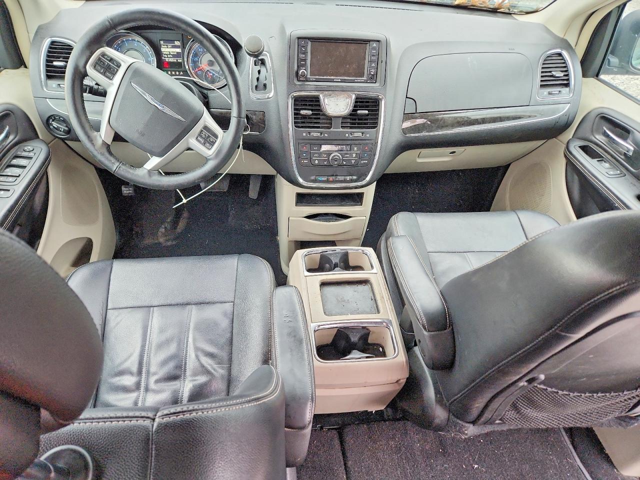 2015 Chrysler Town & Country Touring Серый vin: 2C4RC1BG6FR664607