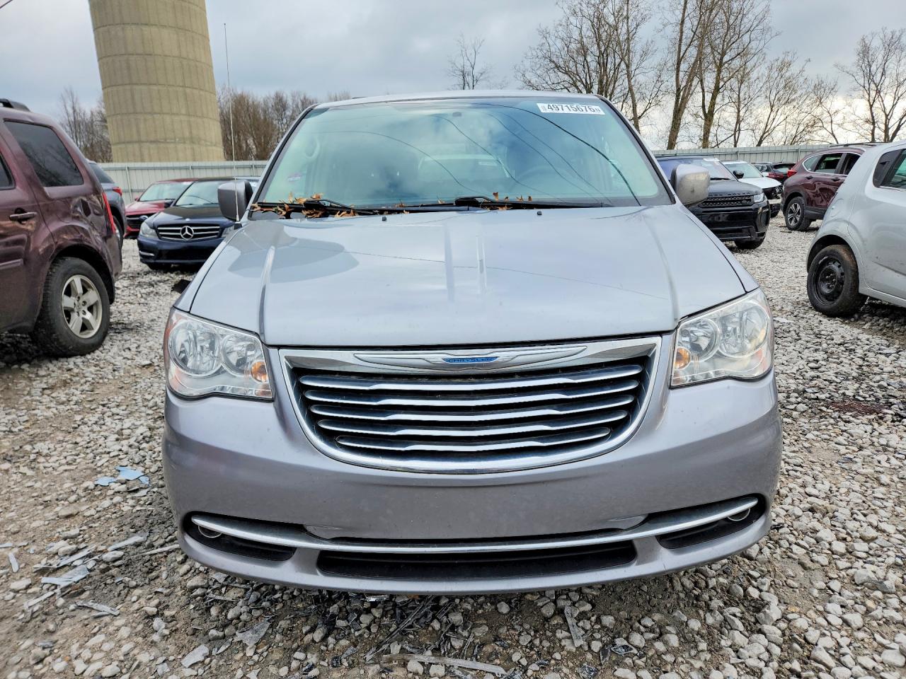 2015 Chrysler Town & Country Touring Серый vin: 2C4RC1BG6FR664607