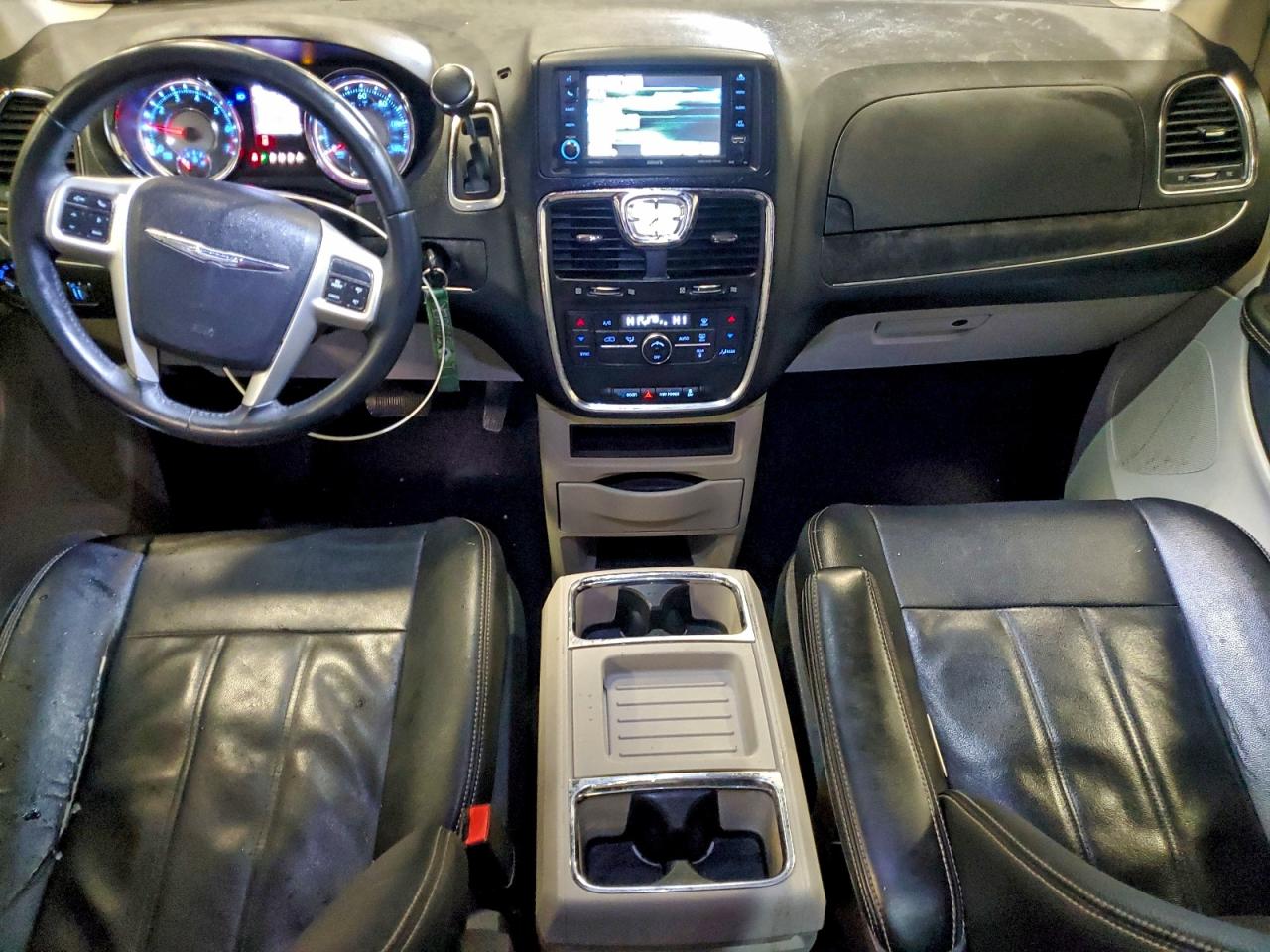 2015 Chrysler Town & Country Touring Silver vin: 2C4RC1BG6FR709304