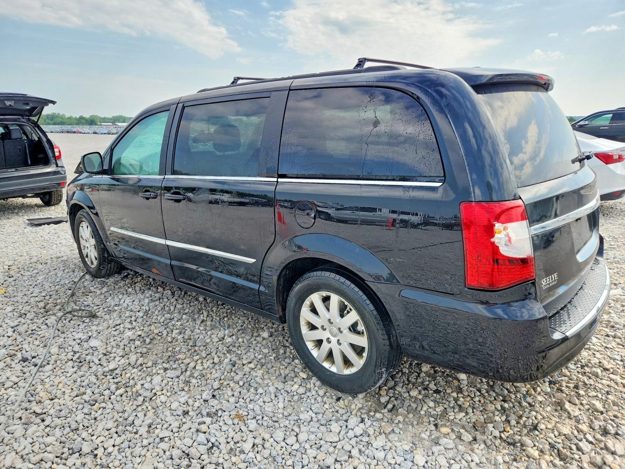2012 Chrysler Town & Country Touring Черный vin: 2C4RC1BG7CR169277