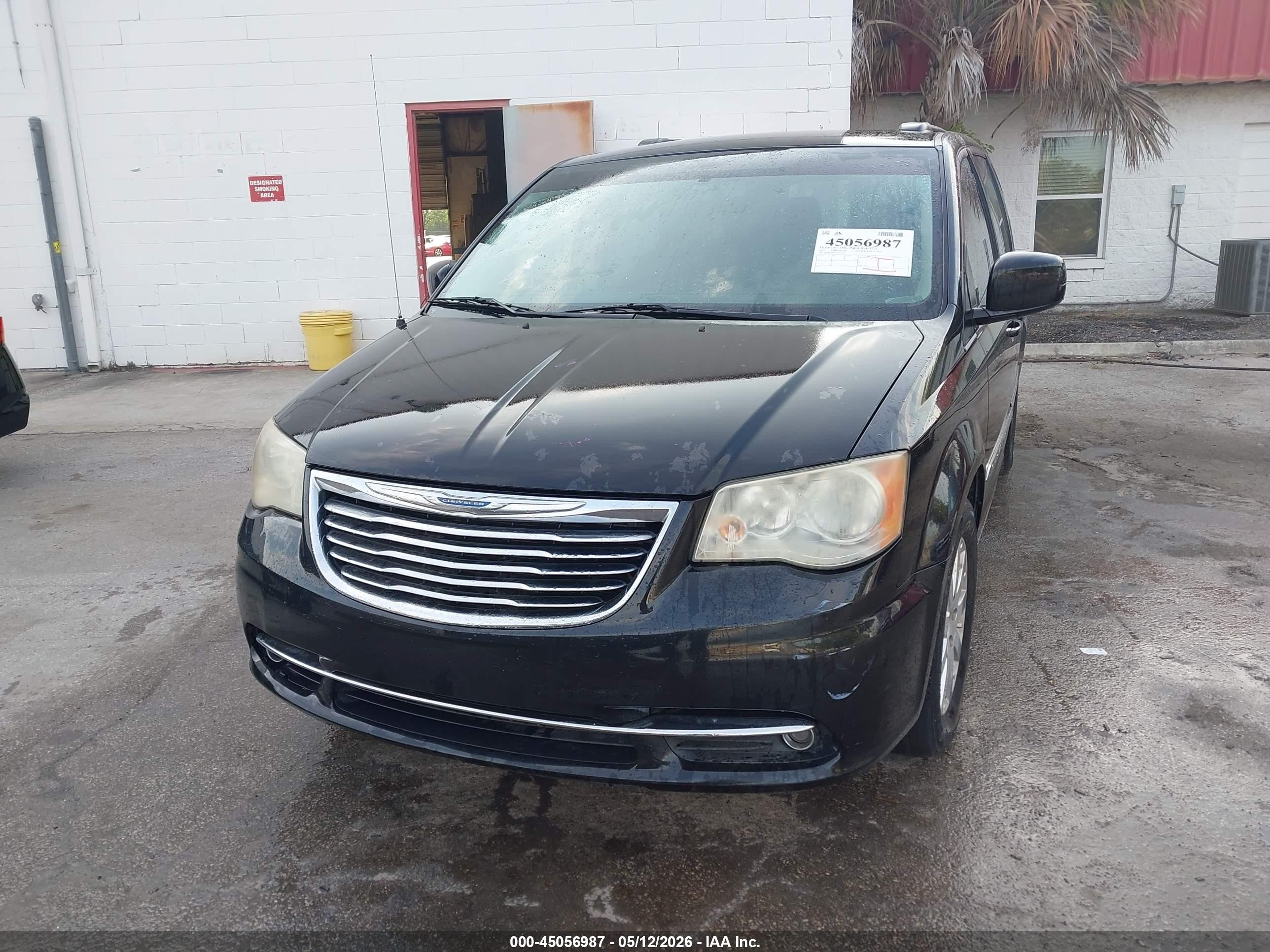 2012 Chrysler Town & Country Touring Black vin: 2C4RC1BG7CR245791