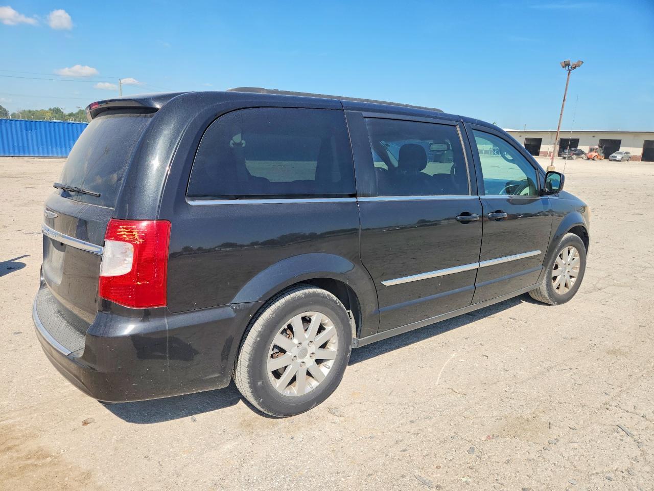 2012 Chrysler Town & Country Touring Black vin: 2C4RC1BG7CR282839