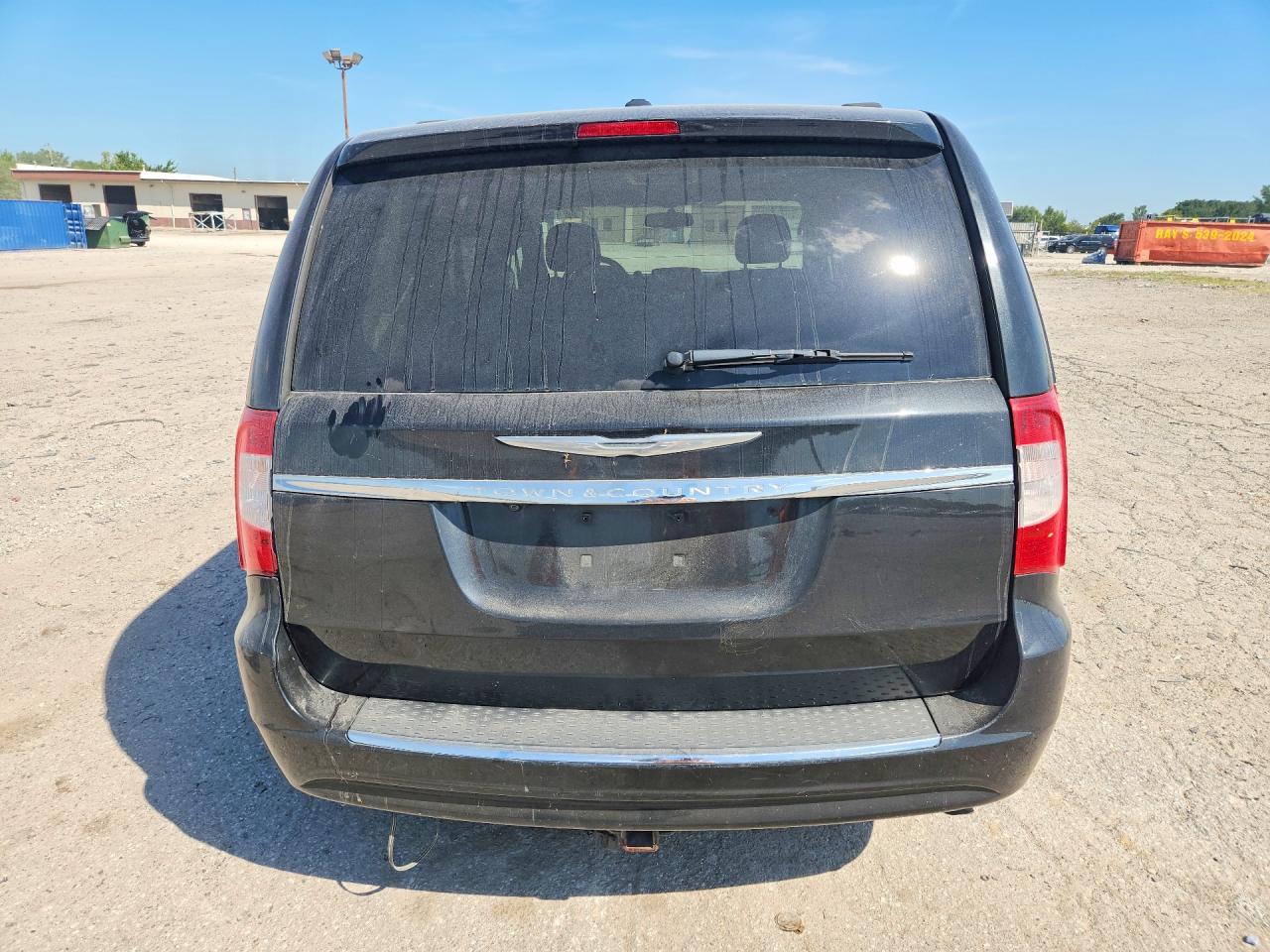 2012 Chrysler Town & Country Touring Black vin: 2C4RC1BG7CR282839