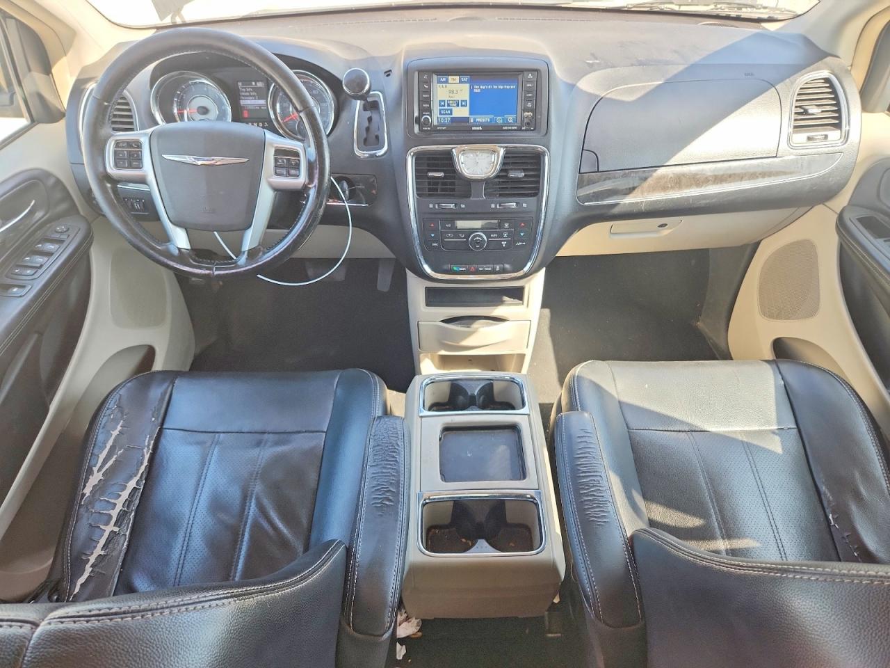 2012 Chrysler Town & Country Touring Black vin: 2C4RC1BG7CR282839