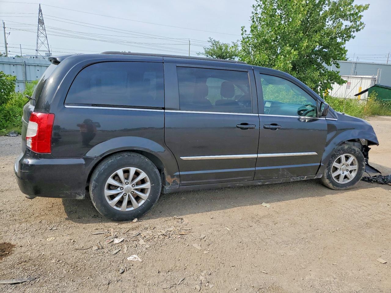 2012 Chrysler Town & Country Touring Угольный vin: 2C4RC1BG7CR336818