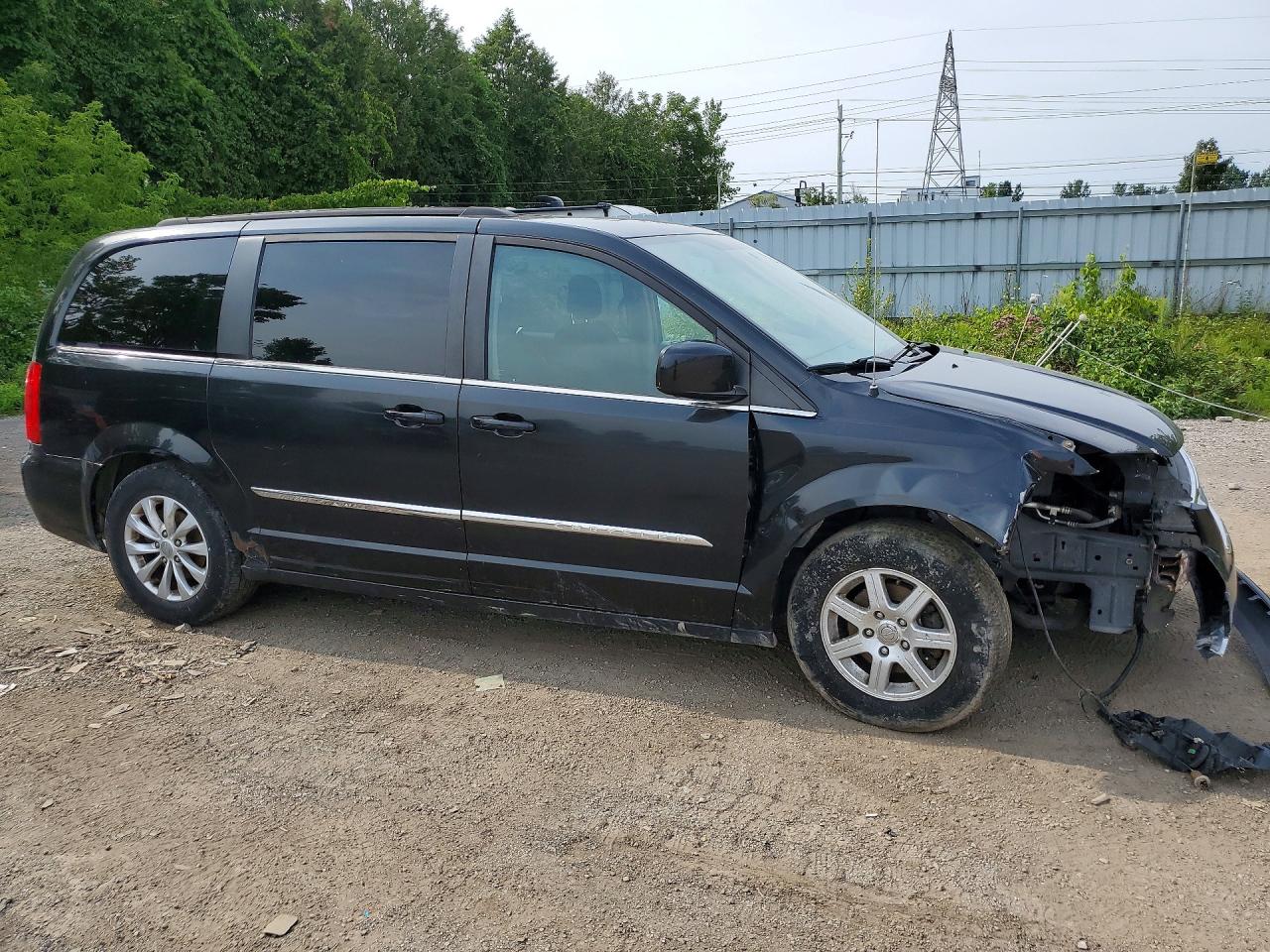 2012 Chrysler Town & Country Touring Угольный vin: 2C4RC1BG7CR336818