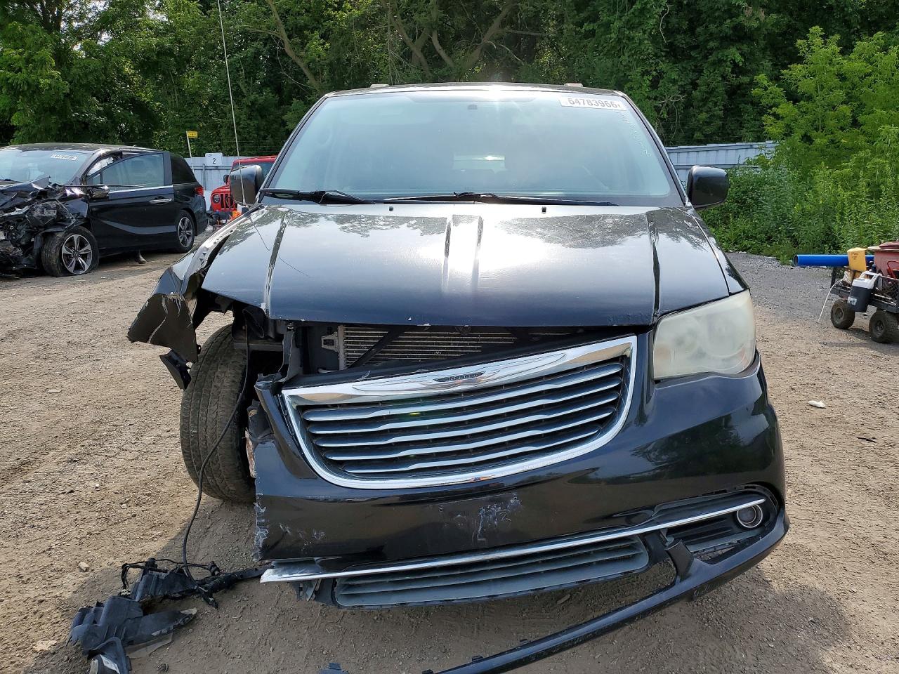2012 Chrysler Town & Country Touring Угольный vin: 2C4RC1BG7CR336818
