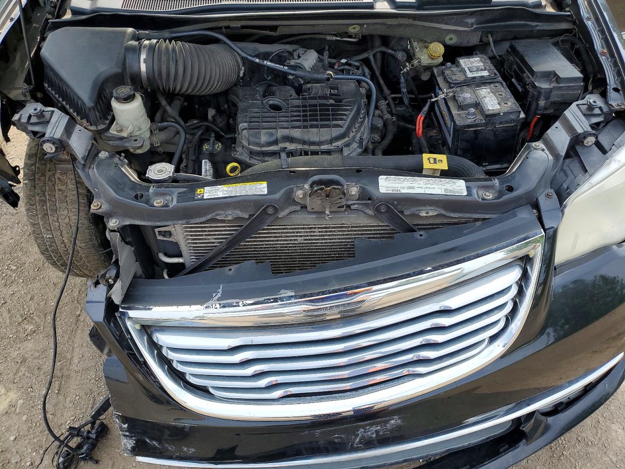 2012 Chrysler Town & Country Touring Угольный vin: 2C4RC1BG7CR336818