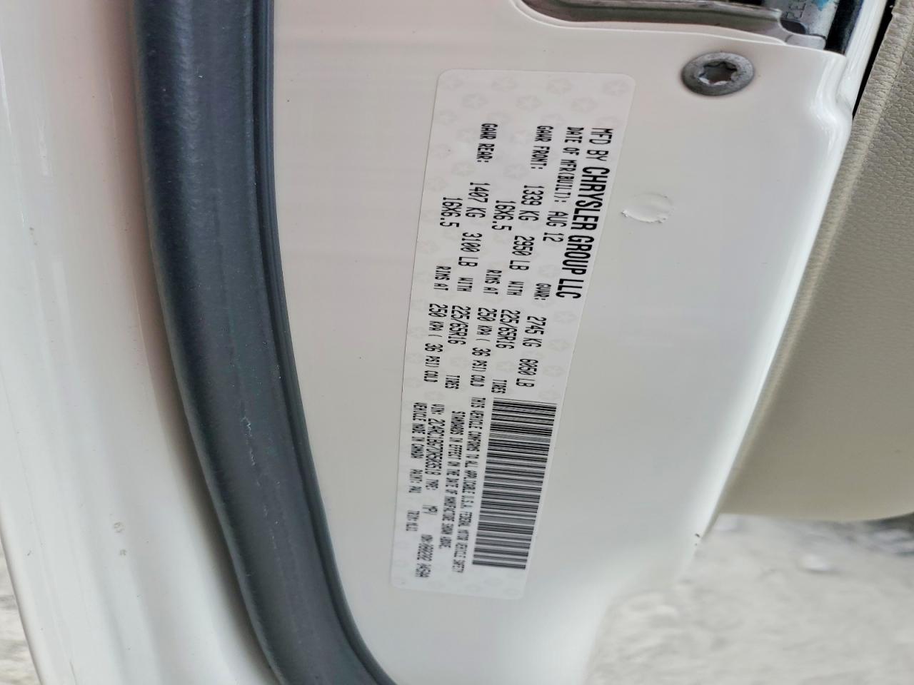 2013 Chrysler Town & Country Touring Silver vin: 2C4RC1BG7DR503518