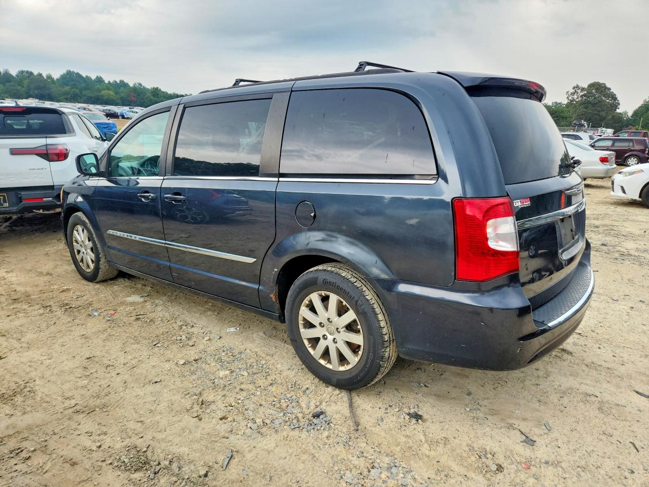 2013 Chrysler Town & Country Touring Синий vin: 2C4RC1BG7DR691831