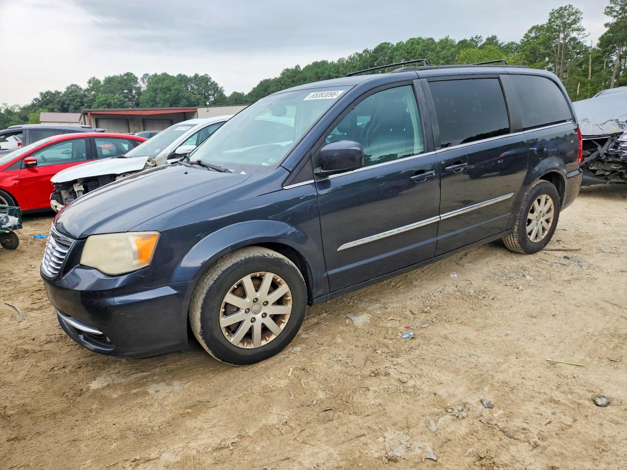 2013 Chrysler Town & Country Touring Blue vin: 2C4RC1BG7DR691831
