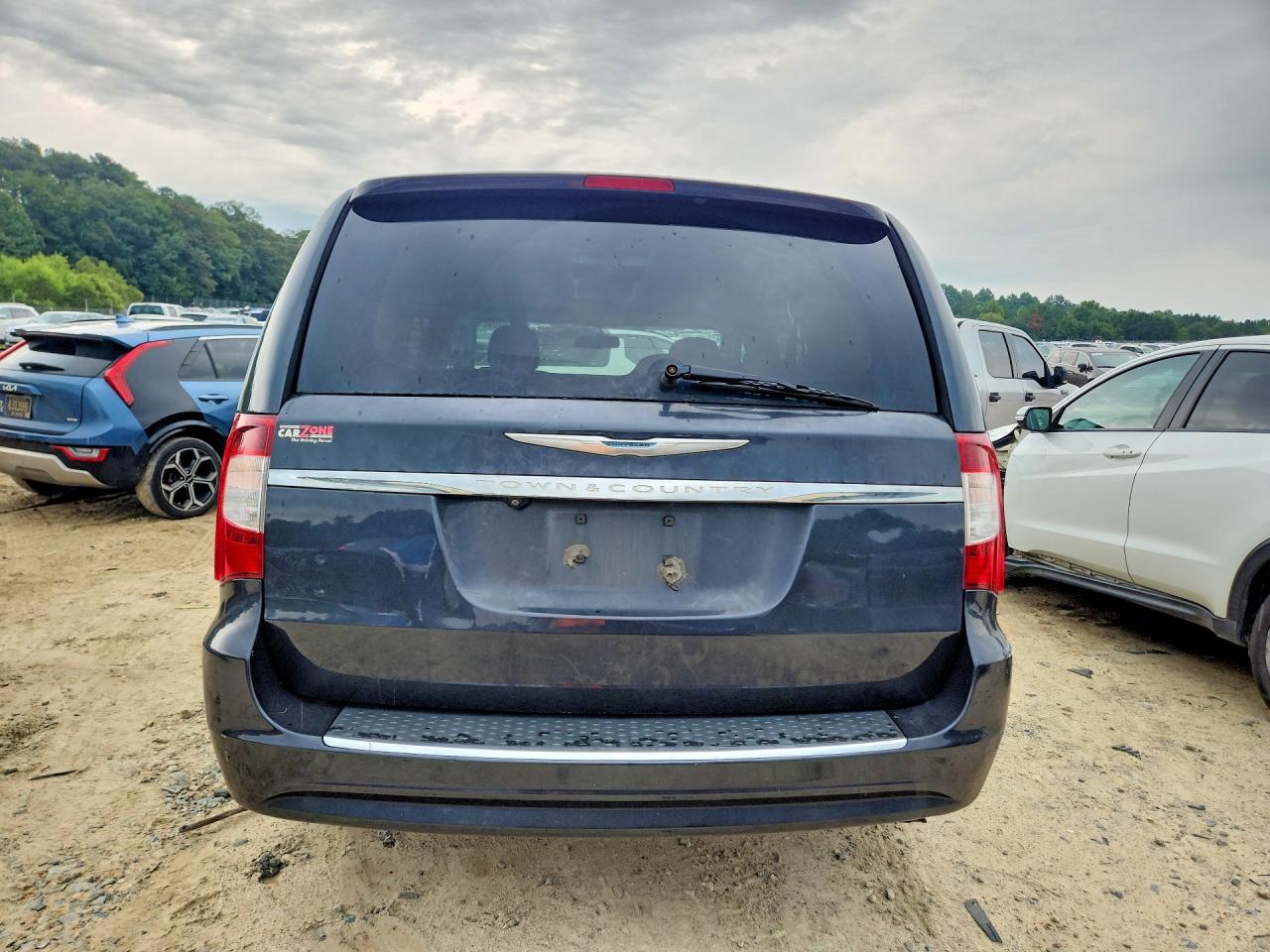 2013 Chrysler Town & Country Touring Синий vin: 2C4RC1BG7DR691831