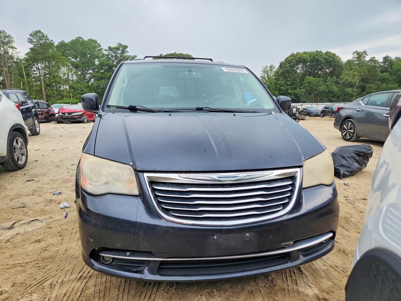 2013 Chrysler Town & Country Touring Синий vin: 2C4RC1BG7DR691831