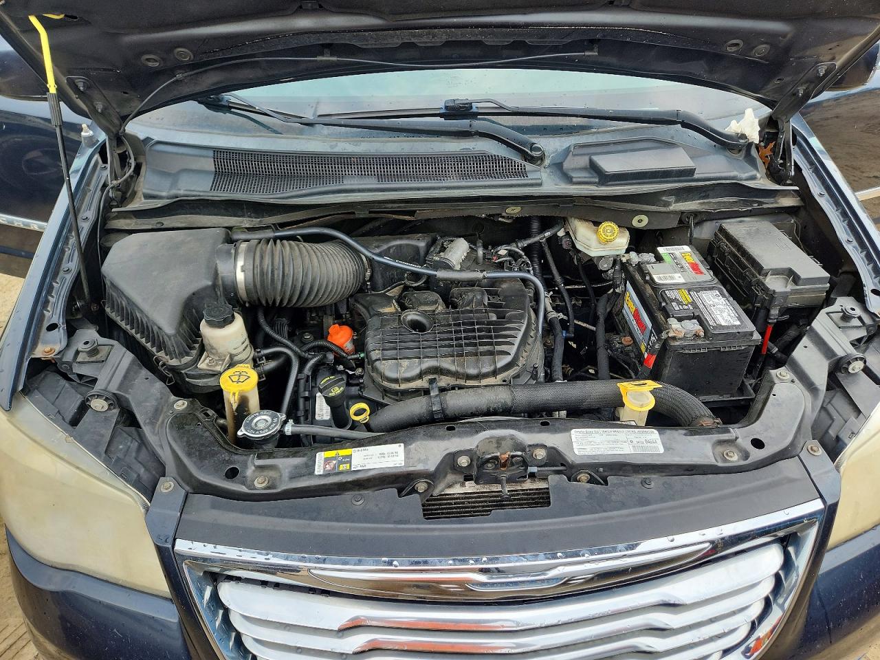 2013 Chrysler Town & Country Touring Синий vin: 2C4RC1BG7DR691831