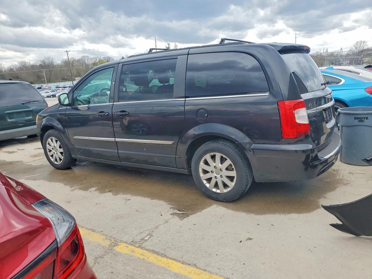 2013 Chrysler Town & Country Touring Black vin: 2C4RC1BG7DR692106