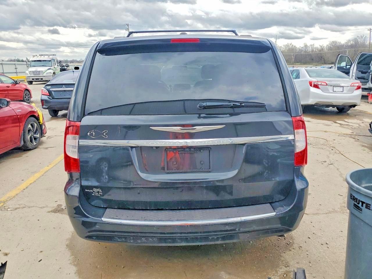 2013 Chrysler Town & Country Touring Black vin: 2C4RC1BG7DR692106
