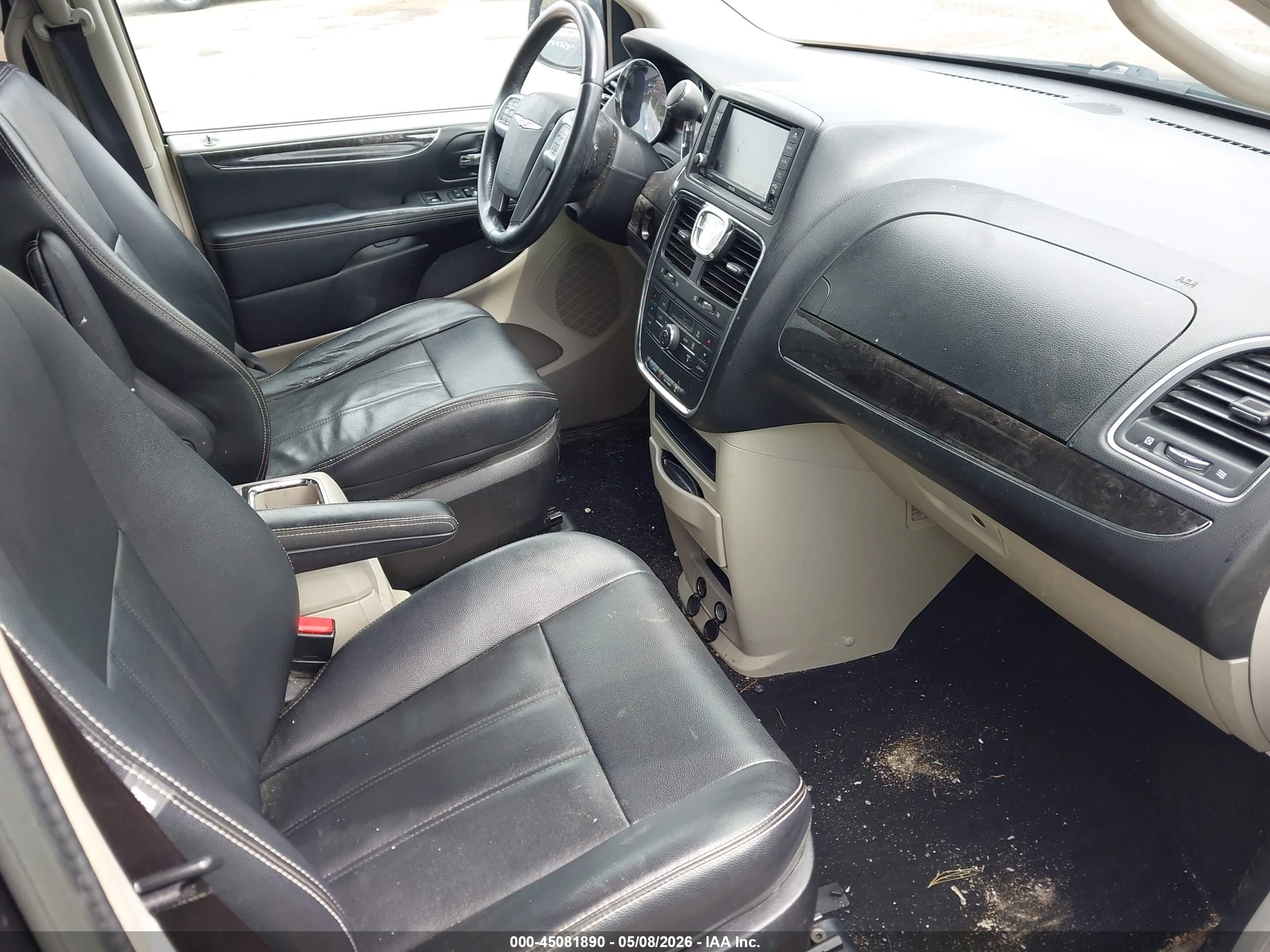 2013 Chrysler Town & Country Touring Blue vin: 2C4RC1BG7DR745189