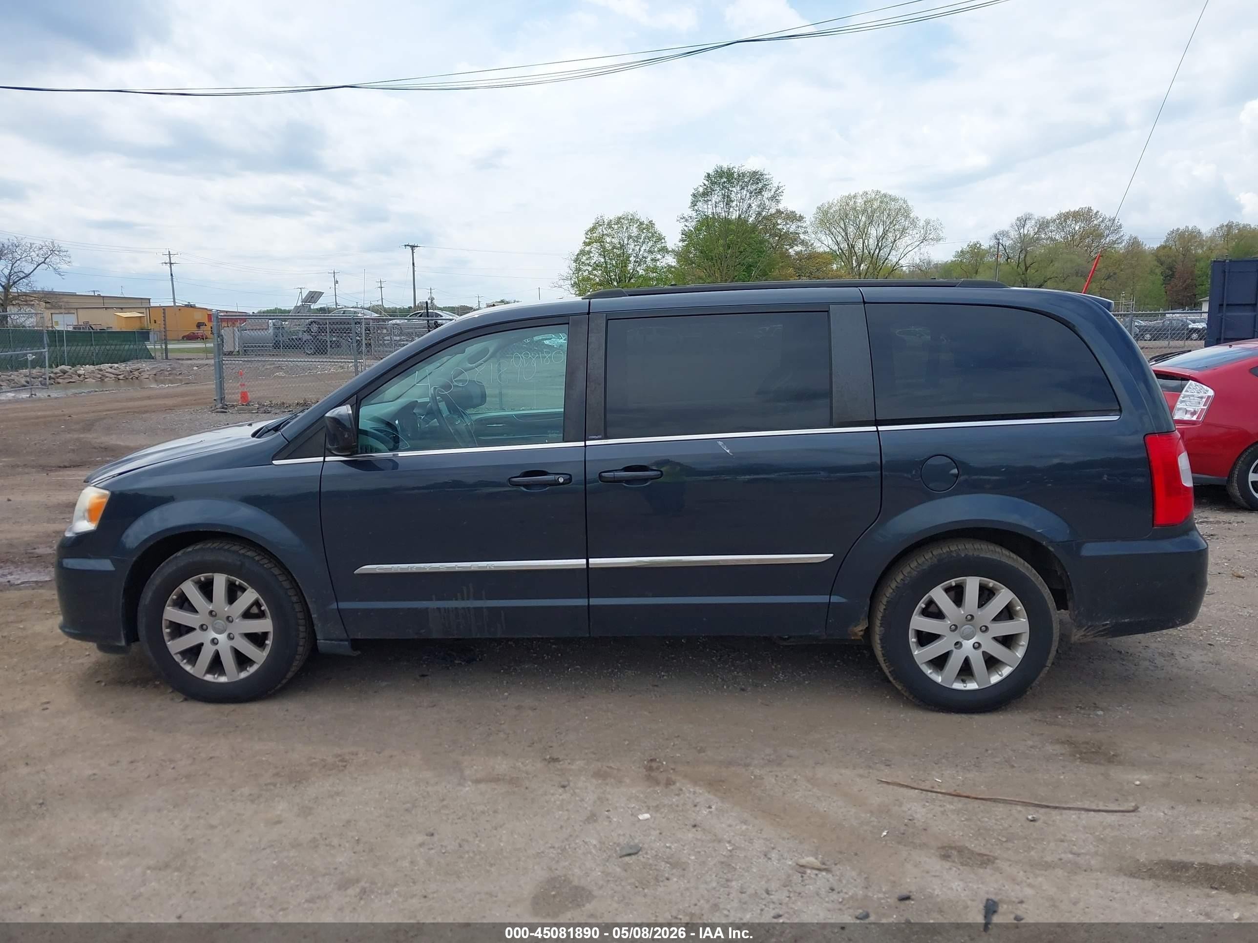 2013 Chrysler Town & Country Touring Blue vin: 2C4RC1BG7DR745189