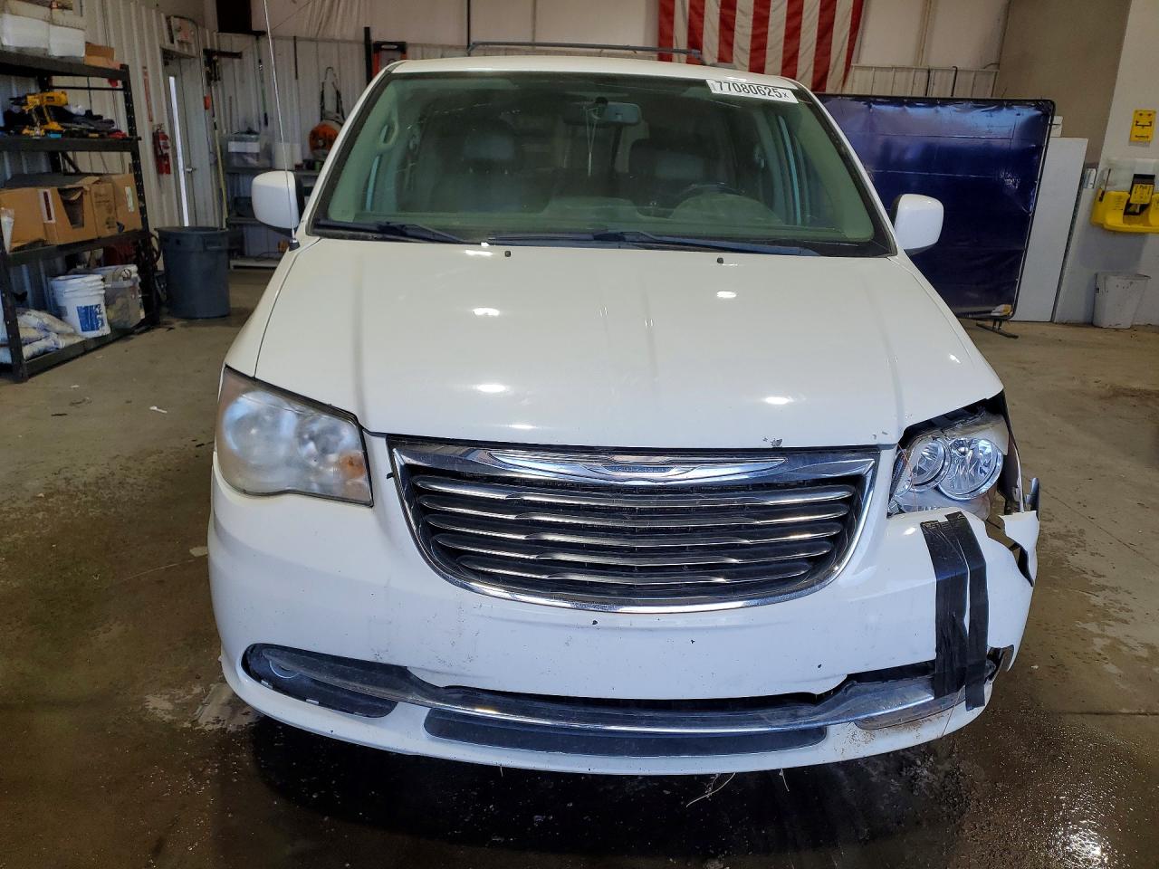 2013 Chrysler Town & Country Touring White vin: 2C4RC1BG7DR774241