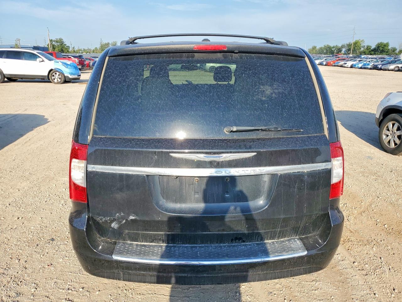 2014 Chrysler Town & Country Touring Черный vin: 2C4RC1BG7ER133821