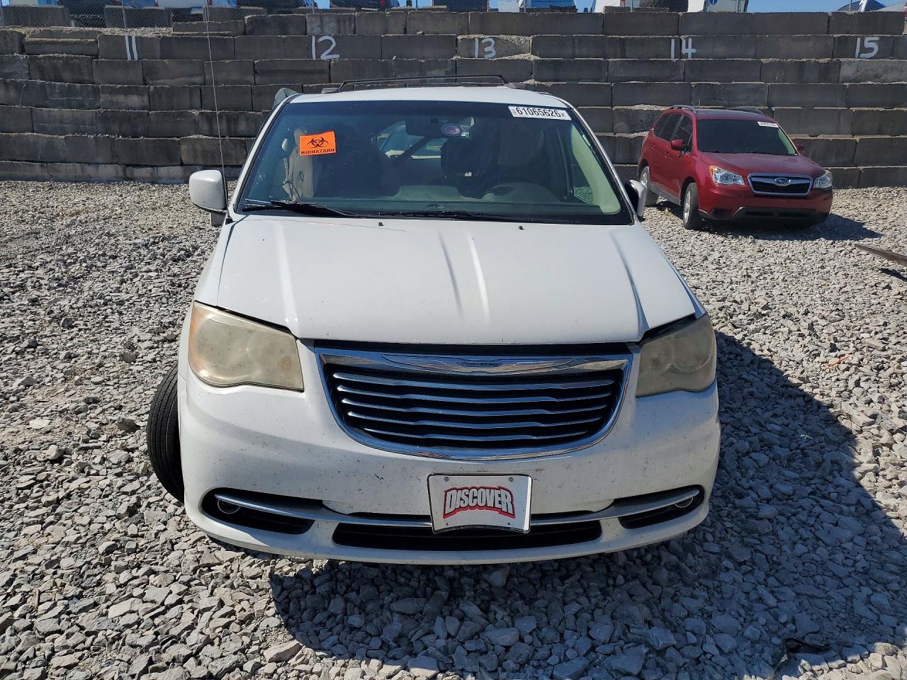 2014 Chrysler Town & Country Touring Белый vin: 2C4RC1BG7ER159853