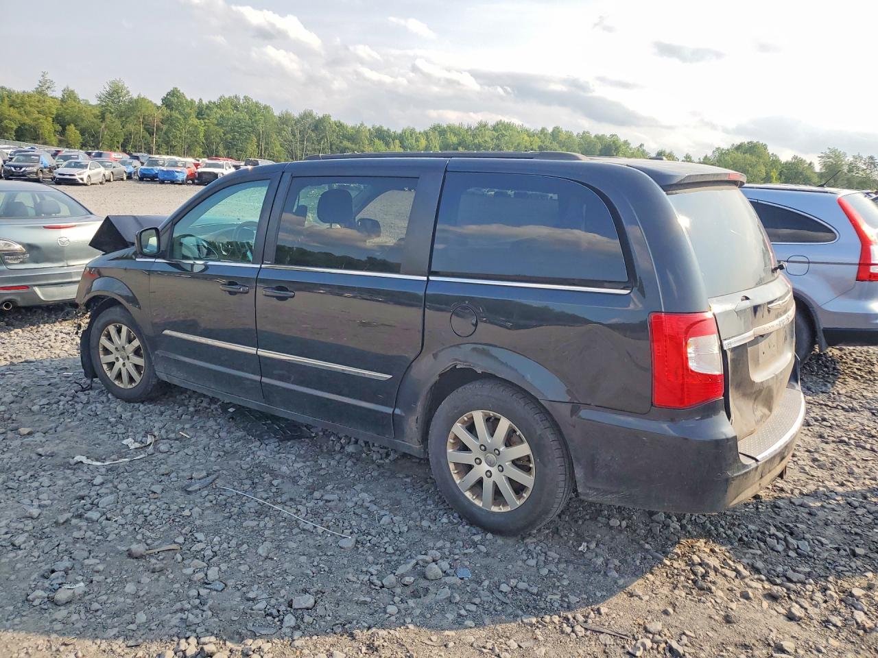 2014 Chrysler Town & Country Touring Black vin: 2C4RC1BG7ER211465