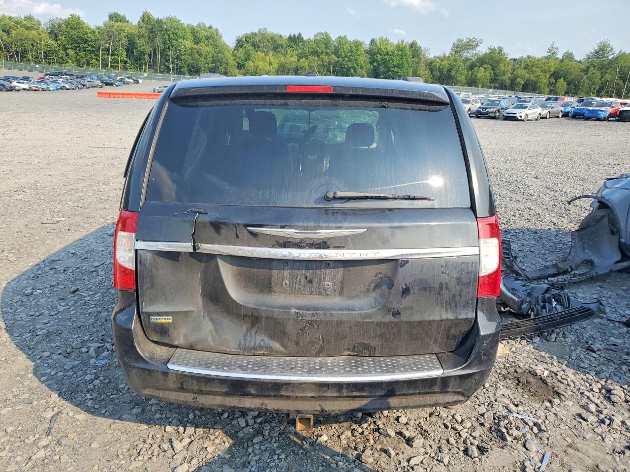 2014 Chrysler Town & Country Touring Black vin: 2C4RC1BG7ER211465