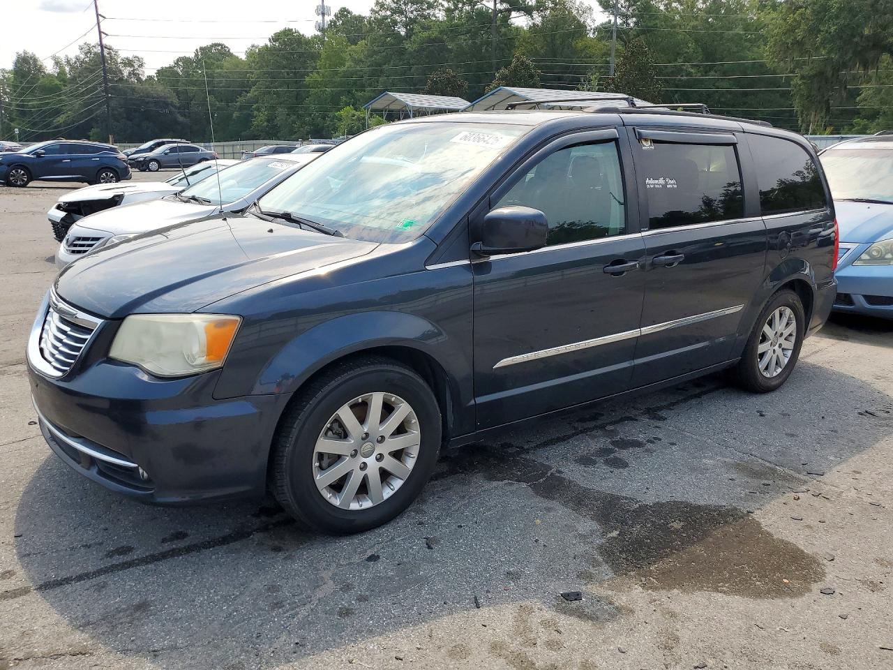 2014 Chrysler Town & Country Touring Black vin: 2C4RC1BG7ER225706