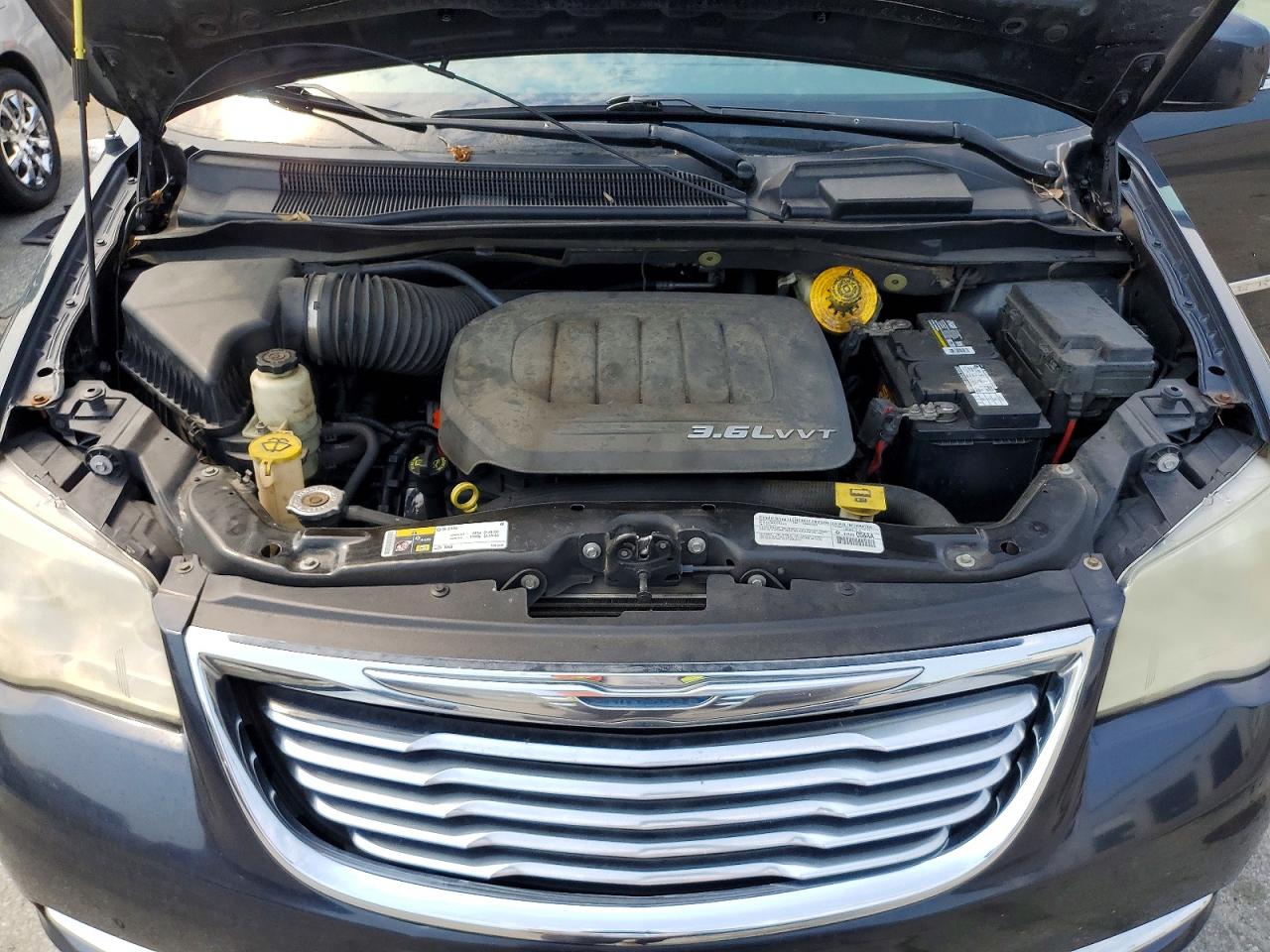 2014 Chrysler Town & Country Touring Black vin: 2C4RC1BG7ER225706