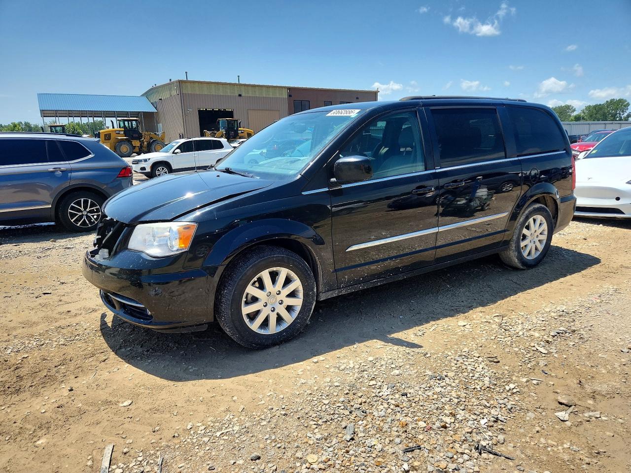 2014 Chrysler Town & Country Touring Black vin: 2C4RC1BG7ER330004