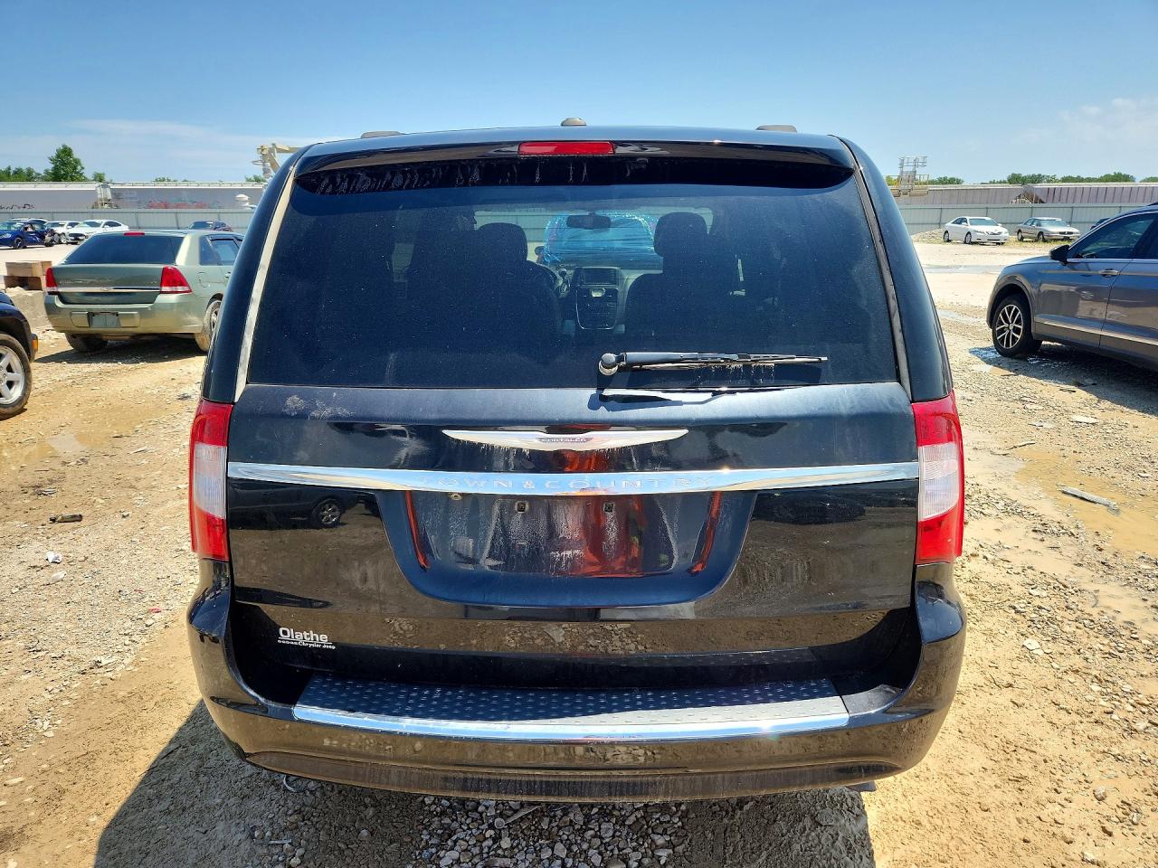 2014 Chrysler Town & Country Touring Black vin: 2C4RC1BG7ER330004