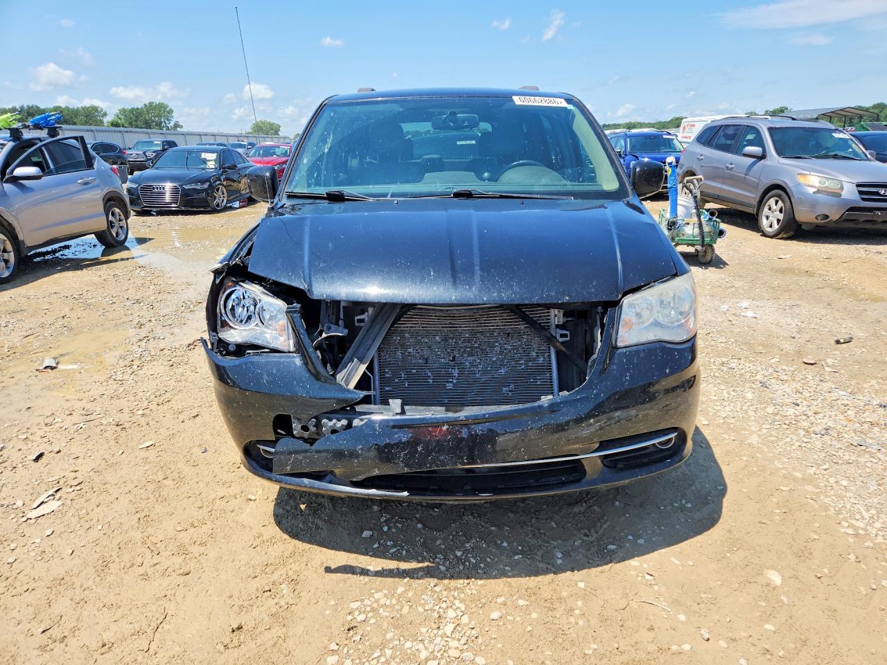 2014 Chrysler Town & Country Touring Black vin: 2C4RC1BG7ER330004