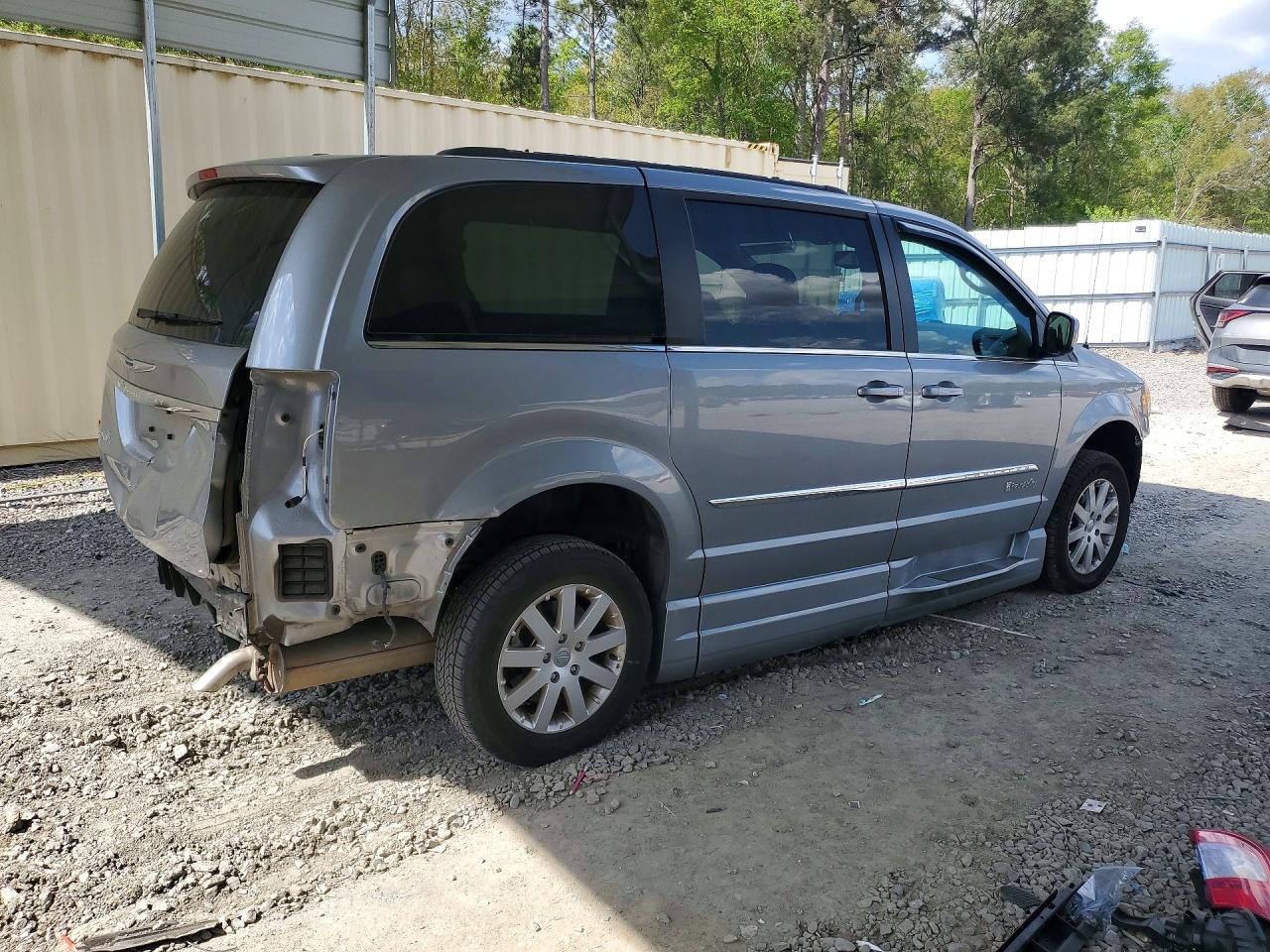 2015 Chrysler Town & Country Touring Серебряный vin: 2C4RC1BG7FR572504