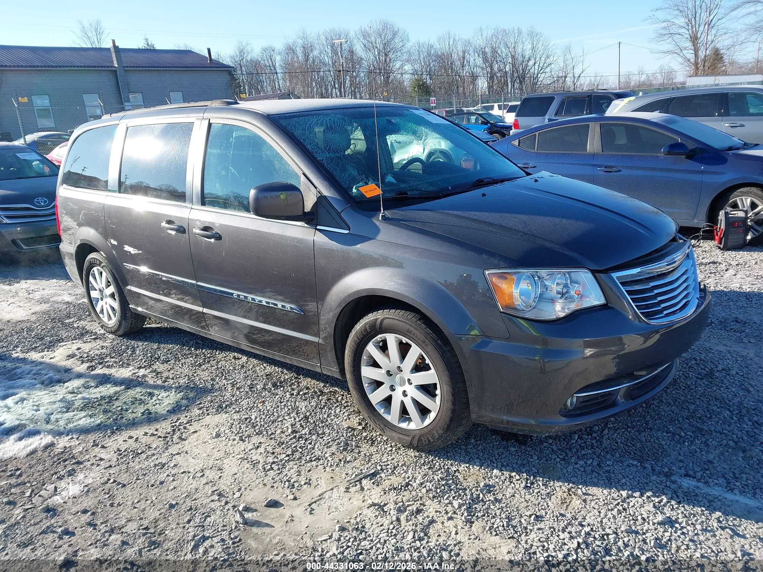 2015 Chrysler Town & Country Touring Black vin: 2C4RC1BG7FR617621