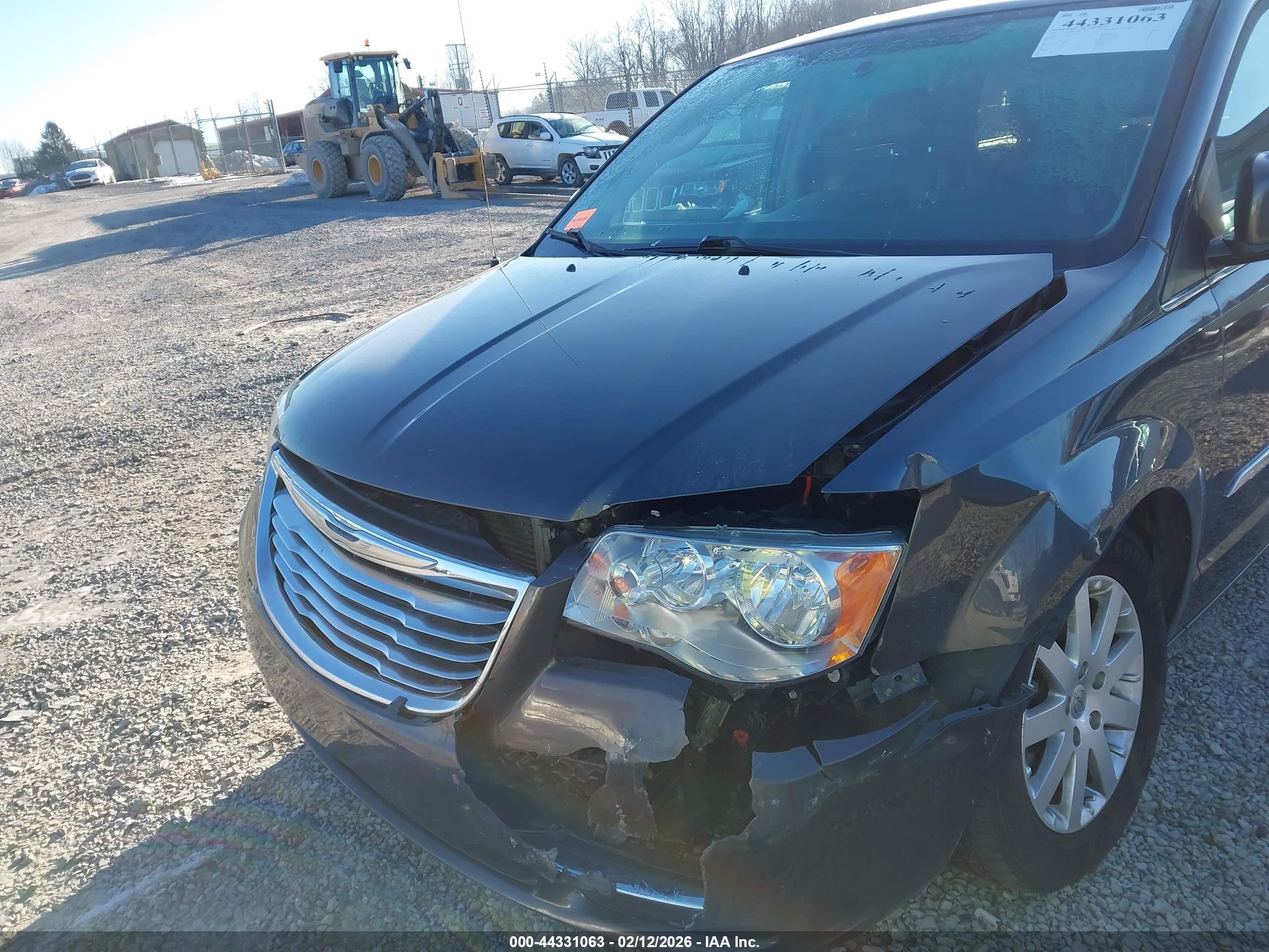 2015 Chrysler Town & Country Touring Black vin: 2C4RC1BG7FR617621
