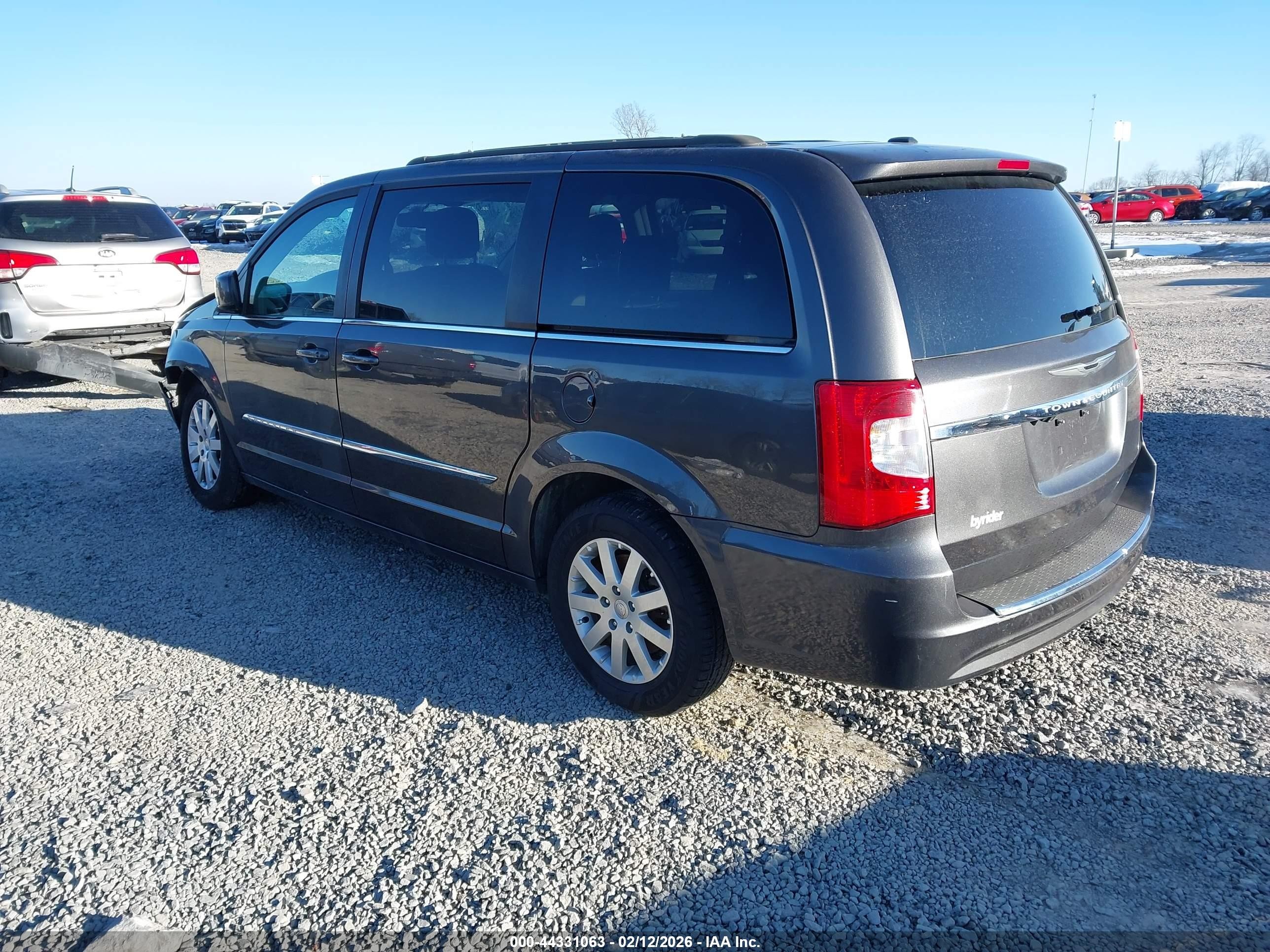 2015 Chrysler Town & Country Touring Black vin: 2C4RC1BG7FR617621