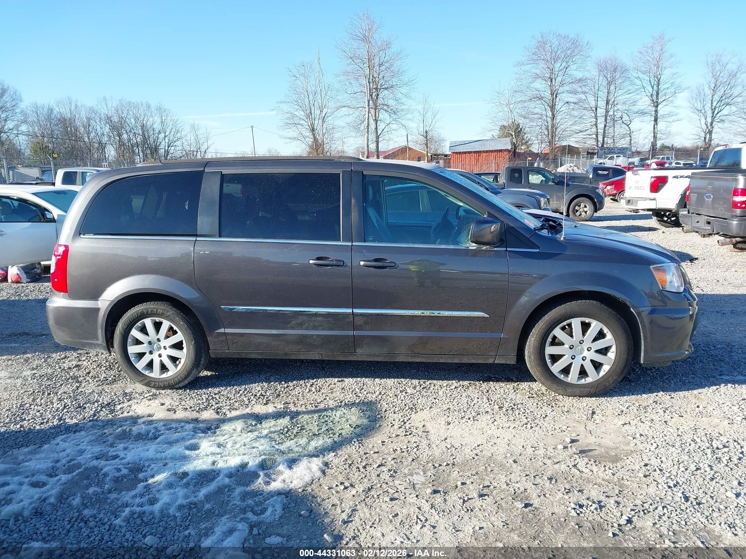 2015 Chrysler Town & Country Touring Black vin: 2C4RC1BG7FR617621
