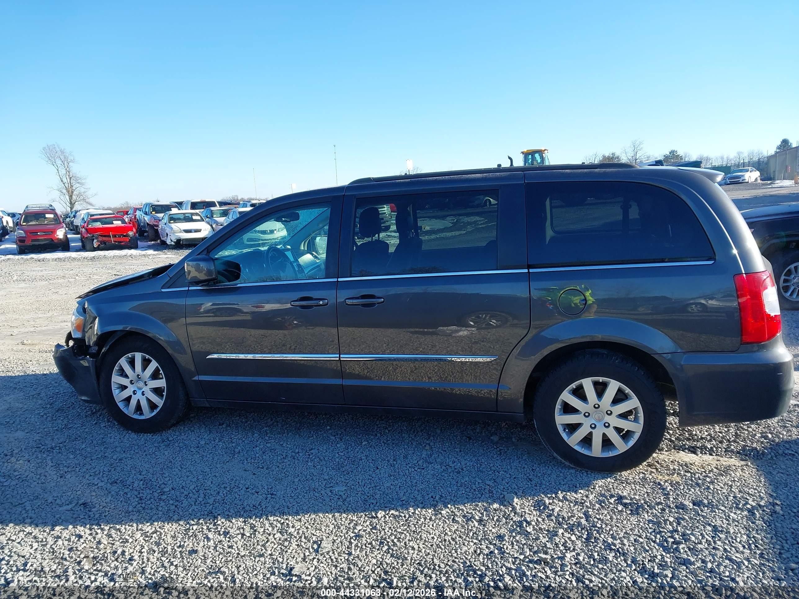 2015 Chrysler Town & Country Touring Black vin: 2C4RC1BG7FR617621