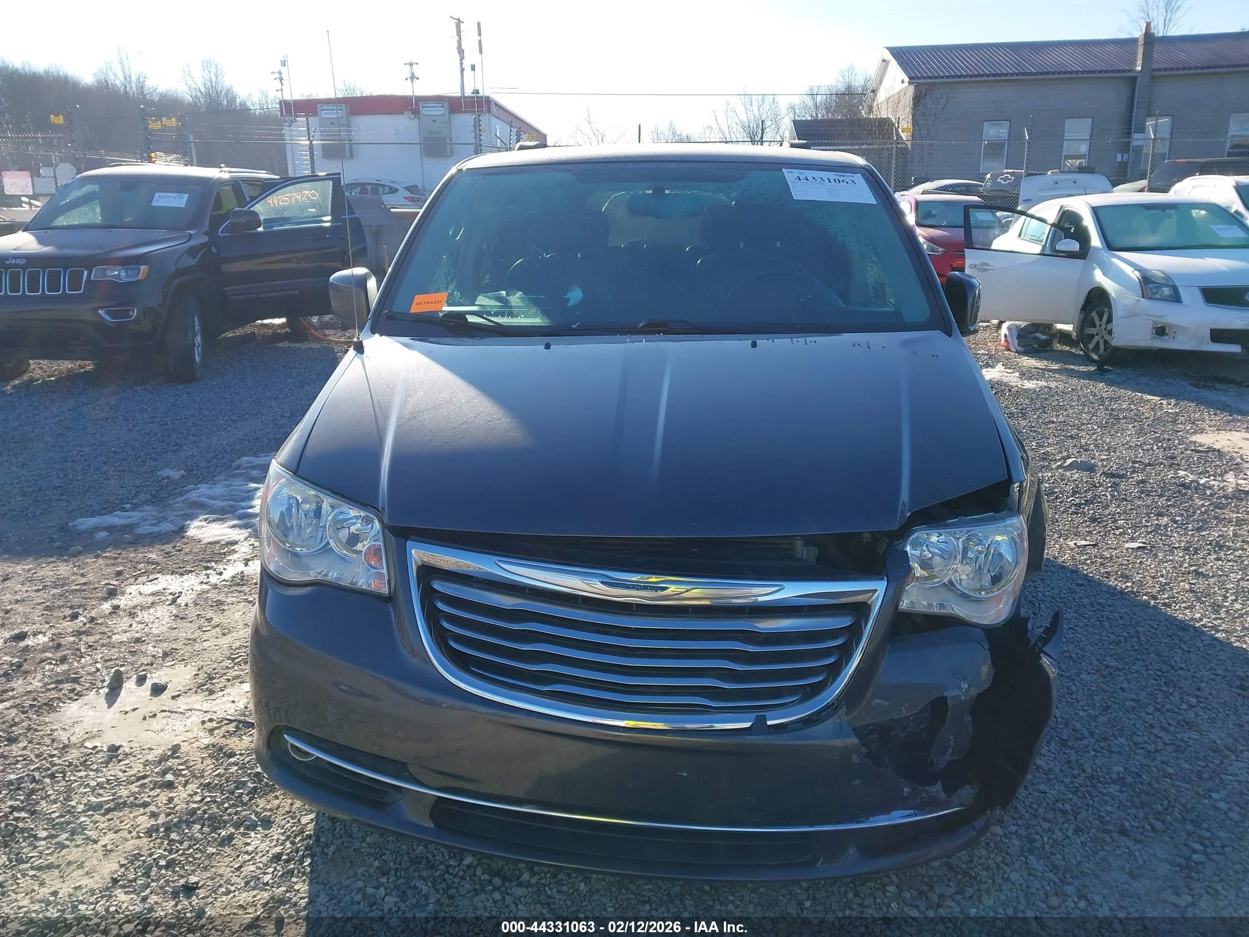 2015 Chrysler Town & Country Touring Black vin: 2C4RC1BG7FR617621