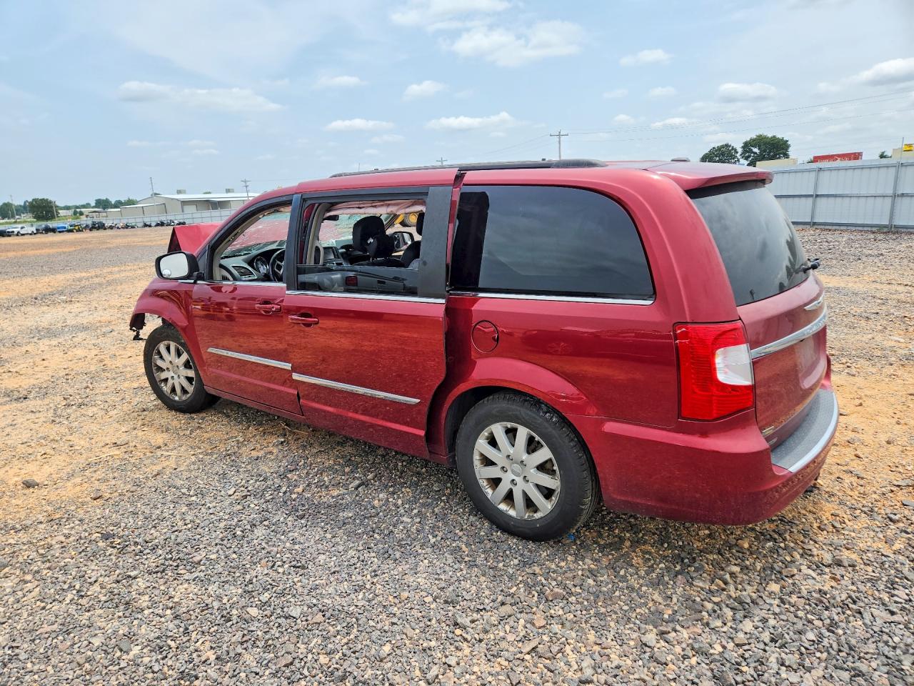 2015 Chrysler Town & Country Touring Темно-бордовый vin: 2C4RC1BG7FR645192