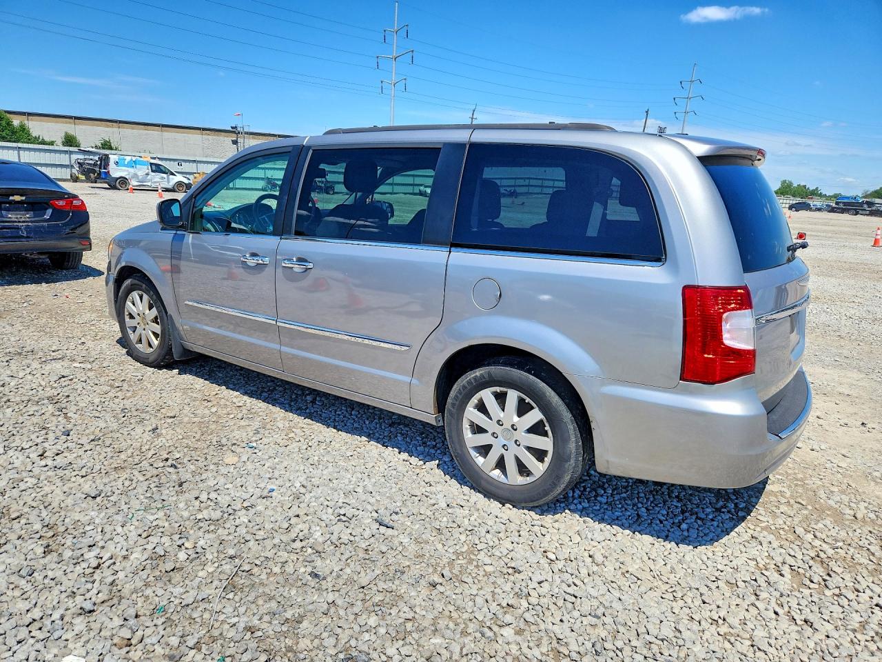 2015 Chrysler Town & Country Touring Silver vin: 2C4RC1BG7FR711756