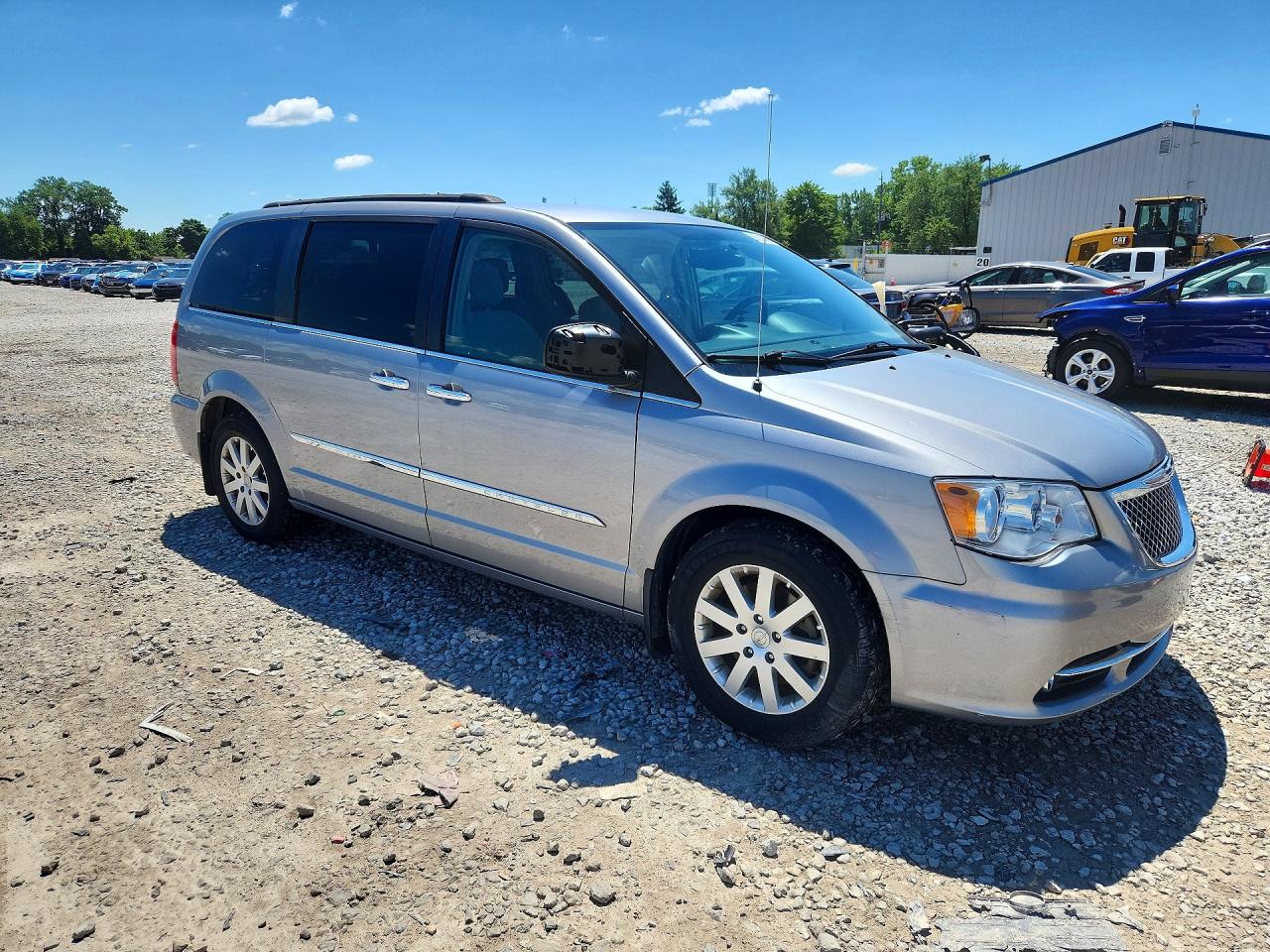 2015 Chrysler Town & Country Touring Silver vin: 2C4RC1BG7FR711756